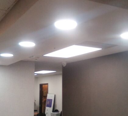 Lighting installation supervision UAE